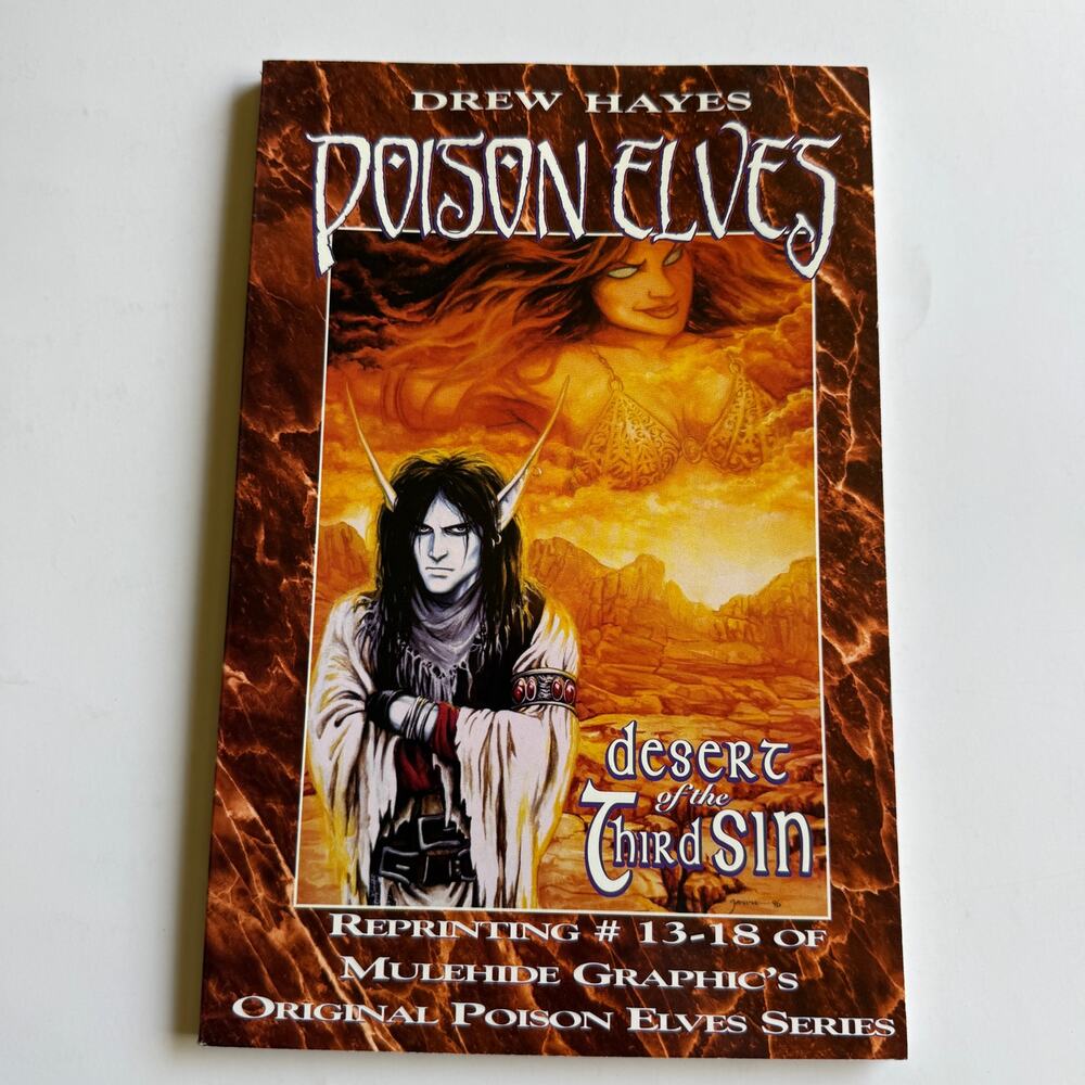 Poison Elves Desert of the Third Sun Drew Hayes Graphic Novel Mulehide Reprints